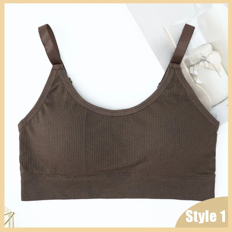 Free Shipping For Gathered Beauty - No Steel Ring Tube Top for Women - Active Cotton, Thin Section