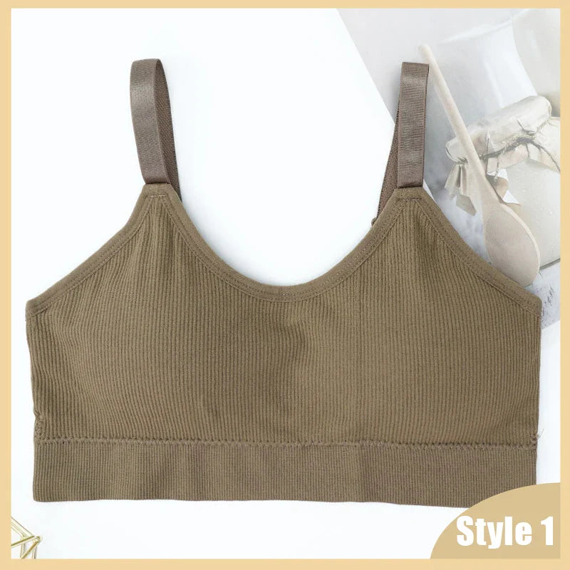 Free Shipping For Gathered Beauty - No Steel Ring Tube Top for Women - Active Cotton, Thin Section