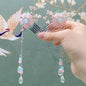 Free Shipping For Hivava Heavenly Butterfly Garden Cottagecore Princesscore Fairycore Soft Girl Kawaii Hair Comb Pin Accessory Set