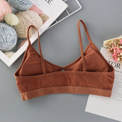 Free Shipping For Soft & Elegant Seamless Bralette - Wireless Comfort with Push-Up Support