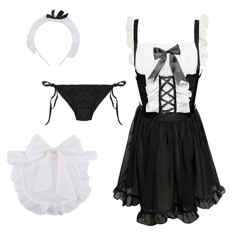 Free Shipping For Maid Costume Adult