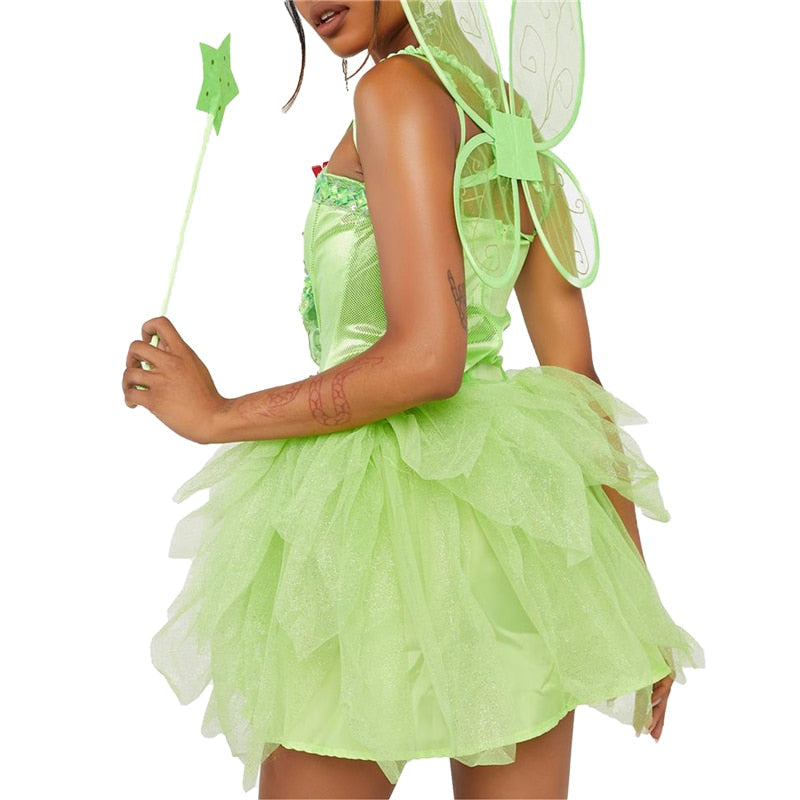 Free Shipping For  Sexy Tinkerbell Costume