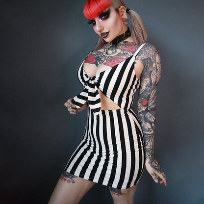 Free Shipping For Sexy Beetlejuice Costume Dress