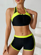 Sporty Chic Zipper Bikini Set - Beachwear & Beyond (S-XXL)