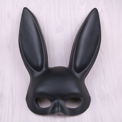 Free Shipping For Black Bunny Mask