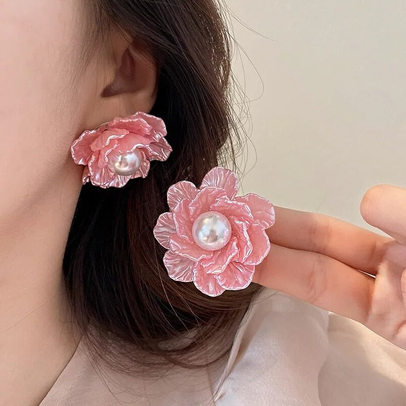 Free Shipping For Hivava Chateau en Rose Cottagecore Princesscore Fairycore Coquette Kawaii Earrings