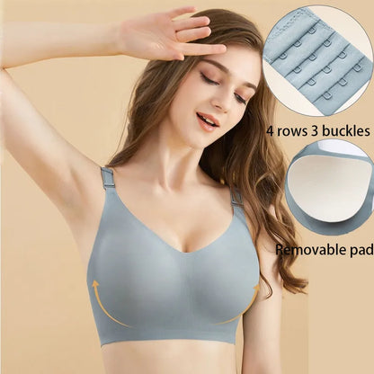 Free Shipping For Jelly Color Seamless Women's Wireless Bra - Comfortable & Stylish (M-2XL)