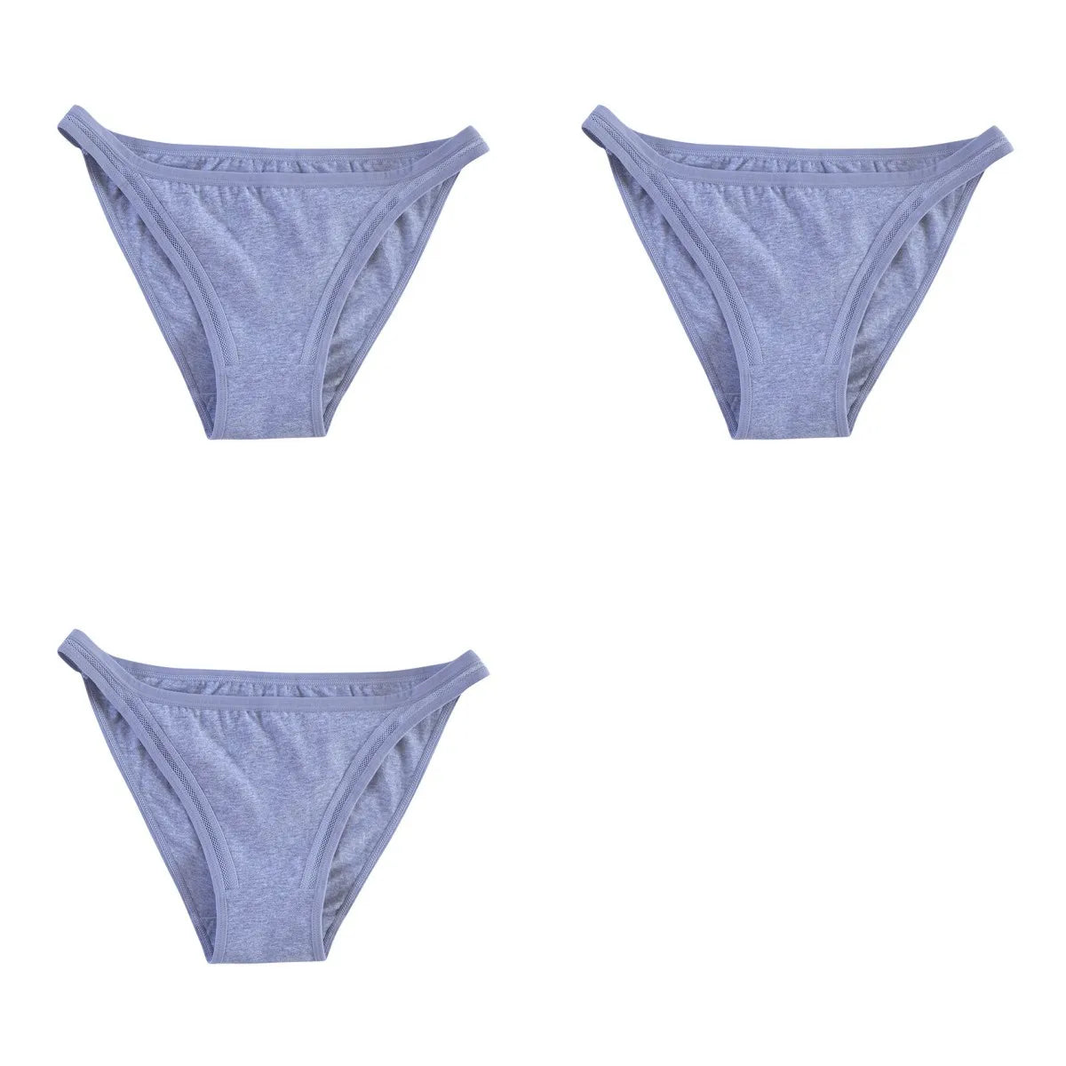 Free Shipping For Cotton Seamless Panties - ComFor t Hollow Panty Briefs - 3PCs ( M-XL)