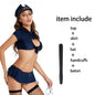 Free Shipping For Police Officer Costume