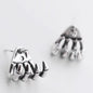 Free Shipping For 'Sharp Claws' Dark Skeleton Hands Earrings