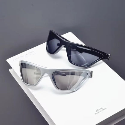 Free Shipping For 'Silver City' Irregular Festival Chain Sunglasses