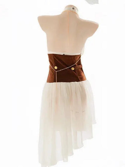 Free Shipping For 'Sinking Ships' Corset  Pirates Style Costume