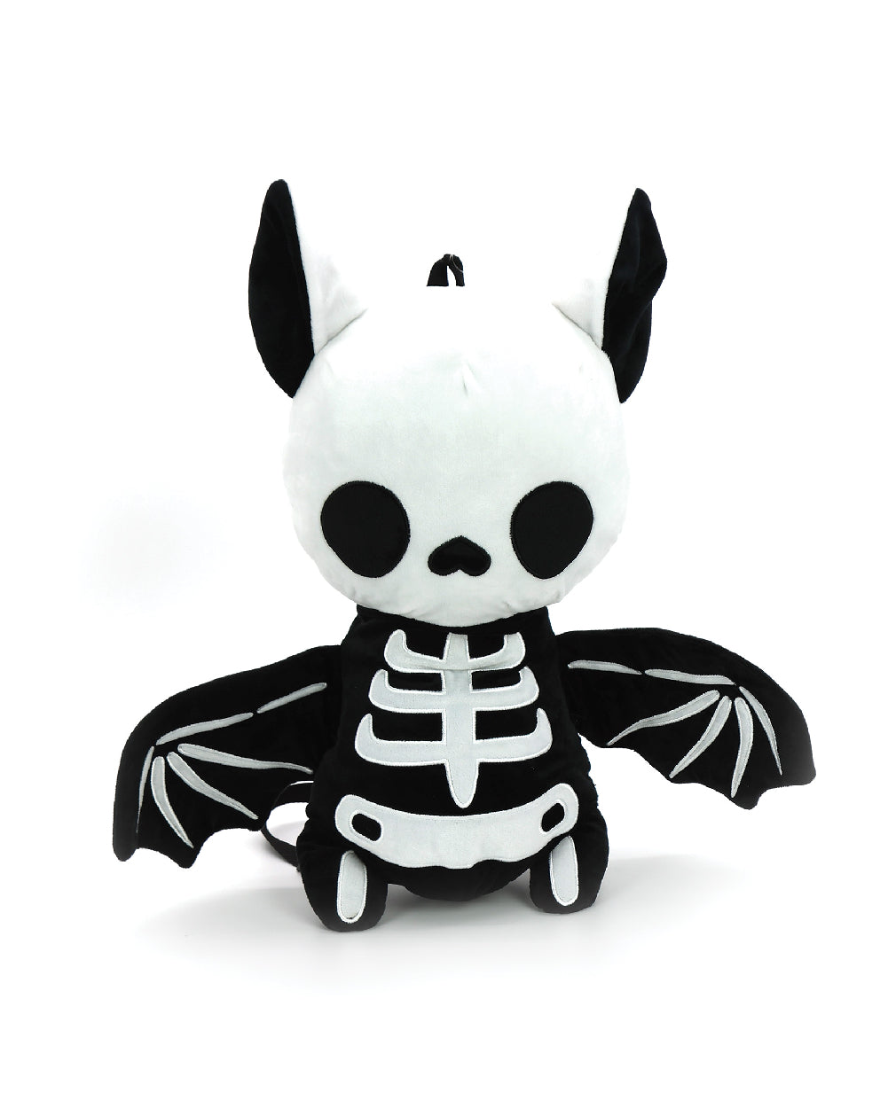 Skelly Skeleton Bat Stuffed Backpack