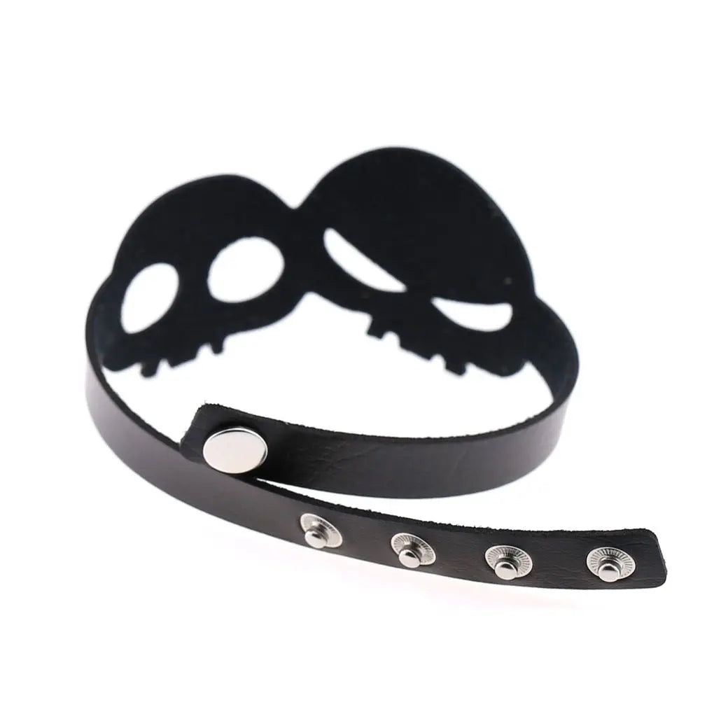 Free Shipping For 'Skull Babe' Pastel Kawaii Goth Pu Leather Choker