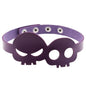 Free Shipping For 'Skull Babe' Pastel Kawaii Goth Pu Leather Choker