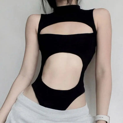 Free Shipping For 'Sonic' Sexy Tech-wear Cutout Top