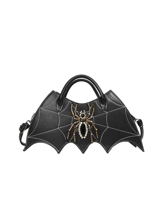 Free Shipping For 'Spider Glam' Alt Dark Spider Shape Hand Bags