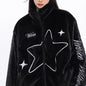 Free Shipping For 'Star Knows' Star Pattern Zip-Up Jacket