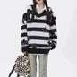 Free Shipping For 'Starbaby' Grunge Striped Star Detachable Sweater