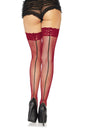 Free Shipping For Stay Up Lace Top Backseam Fishnet Thigh Highs