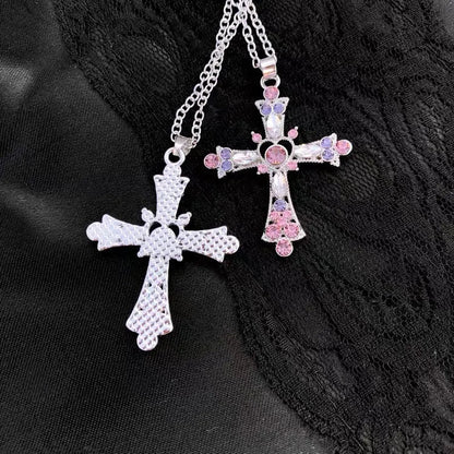 Free Shipping For 'Sugarcoat' E-girl Colorful Cross Necklace