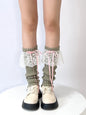 Free Shipping For 'Swan Lake' Ballet Core Ruffle Bow-tie Leg Warmers