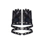 Free Shipping For 'Tameless' Grunge Rivet Pu Summer Gloves