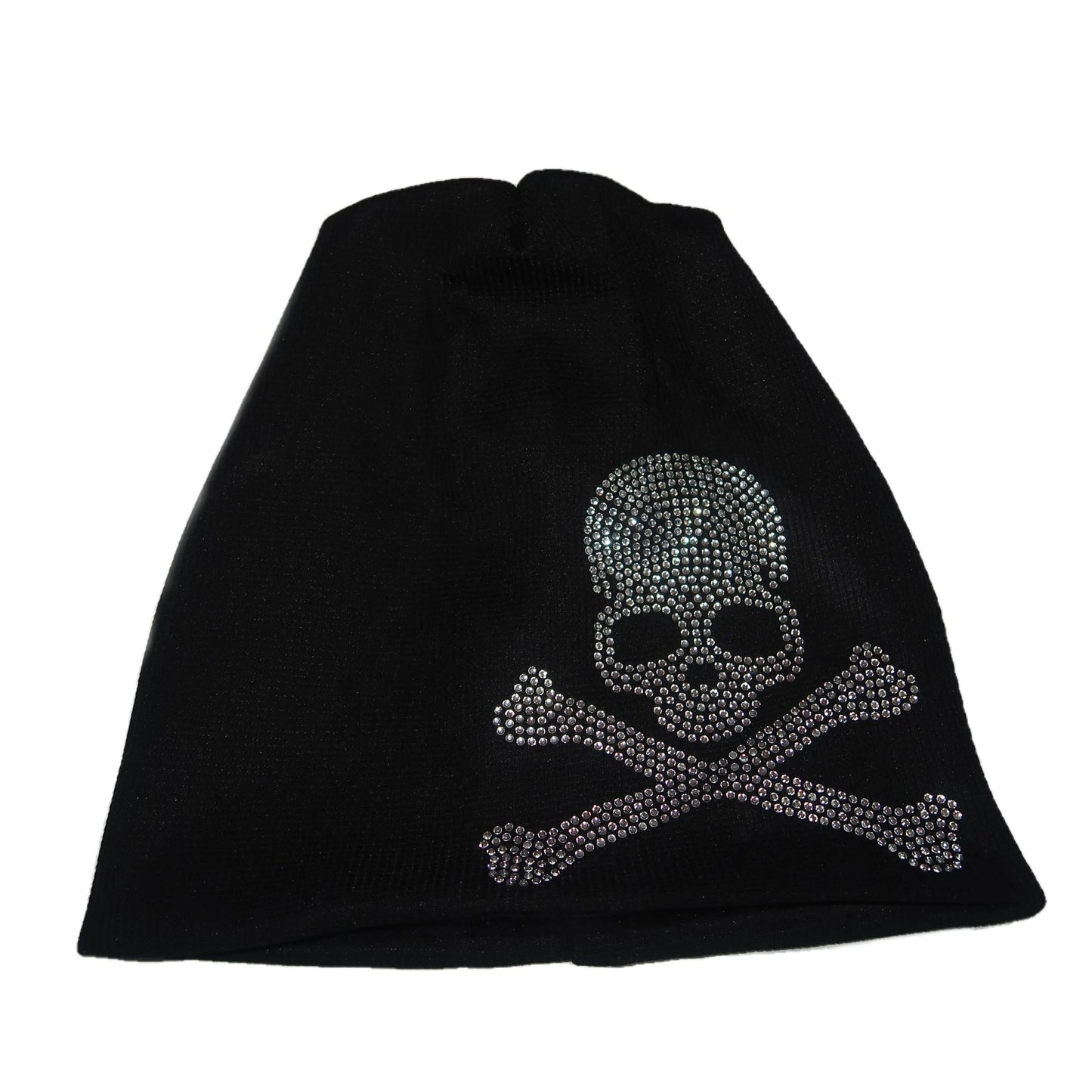 Free Shipping For 'Teen Spirit' Grunge Skull Sequins Beanie Hat