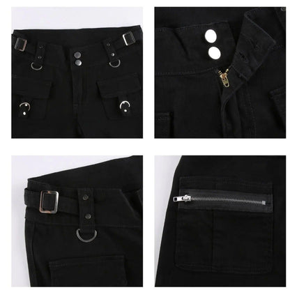 Free Shipping For 'Teenage Kicks' Punk Bell Shape Belt Pants