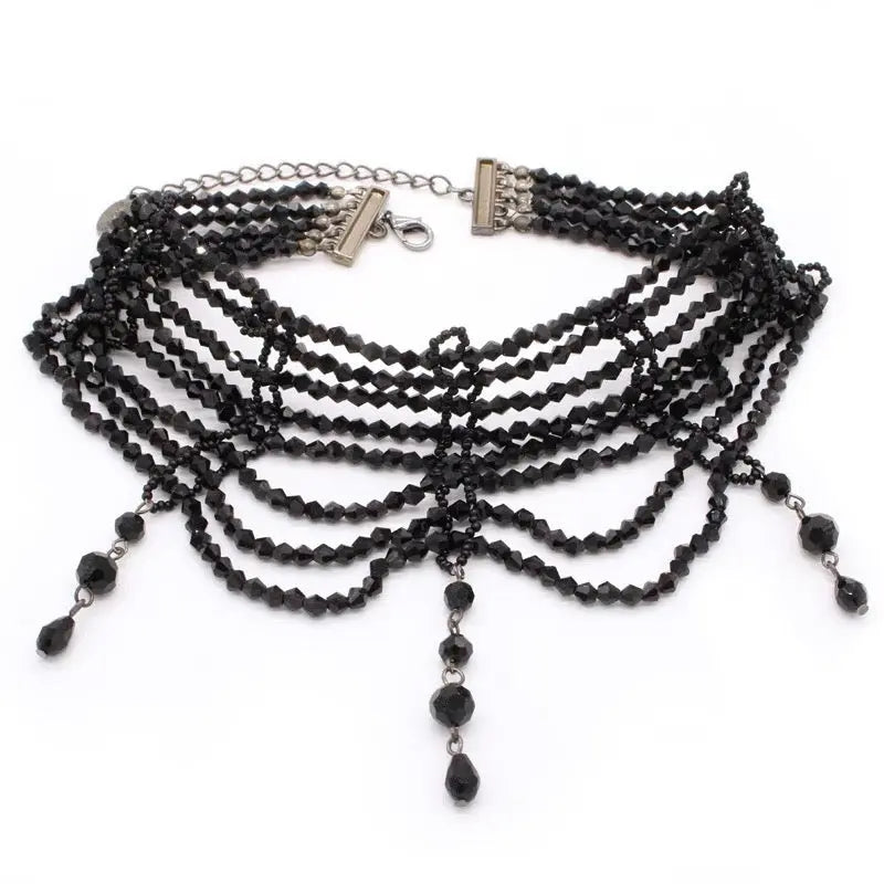 Free Shipping For 'Temptation' Goth Multi-layers Chokers