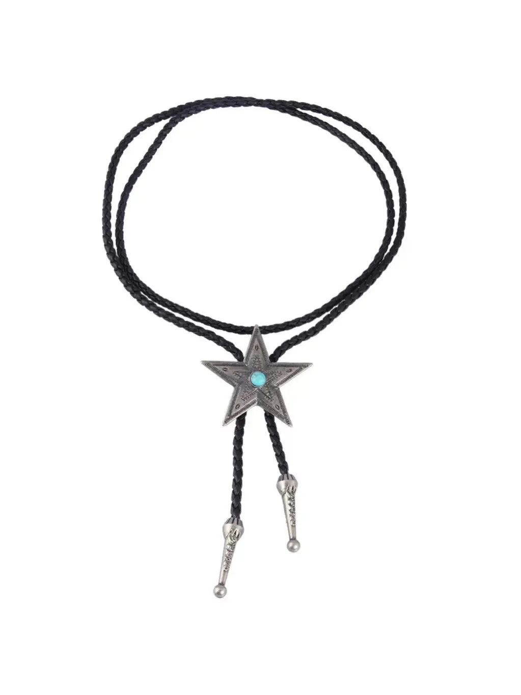 Free Shipping For 'The Star' Wasteland Punk Big Star Rope Necklace