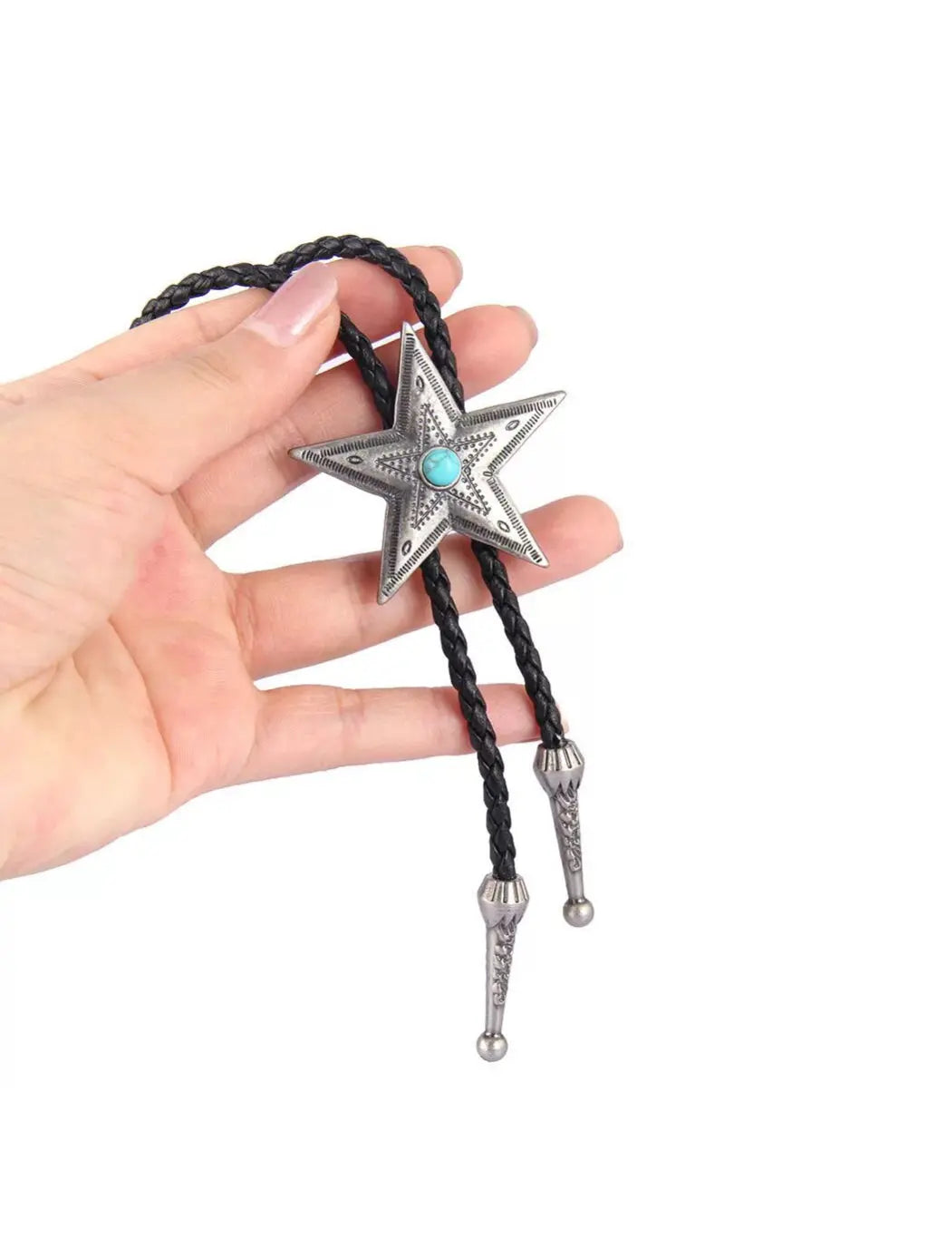 Free Shipping For 'The Star' Wasteland Punk Big Star Rope Necklace