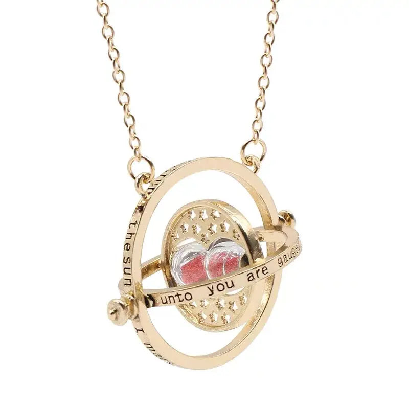 Free Shipping For 'Time Machine' Magic Hourglass Necklace