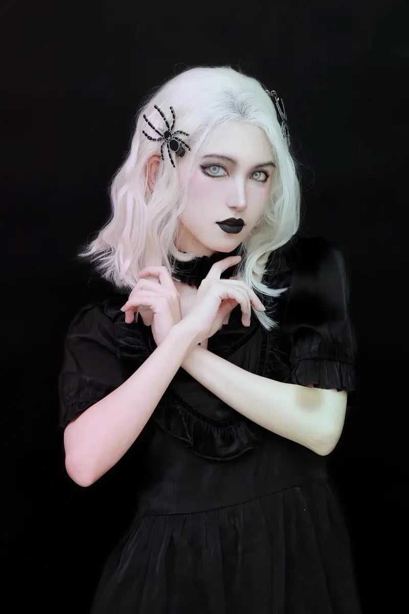 Free Shipping For 'Trapped' Dark Goth Spider Shape Hair Pins