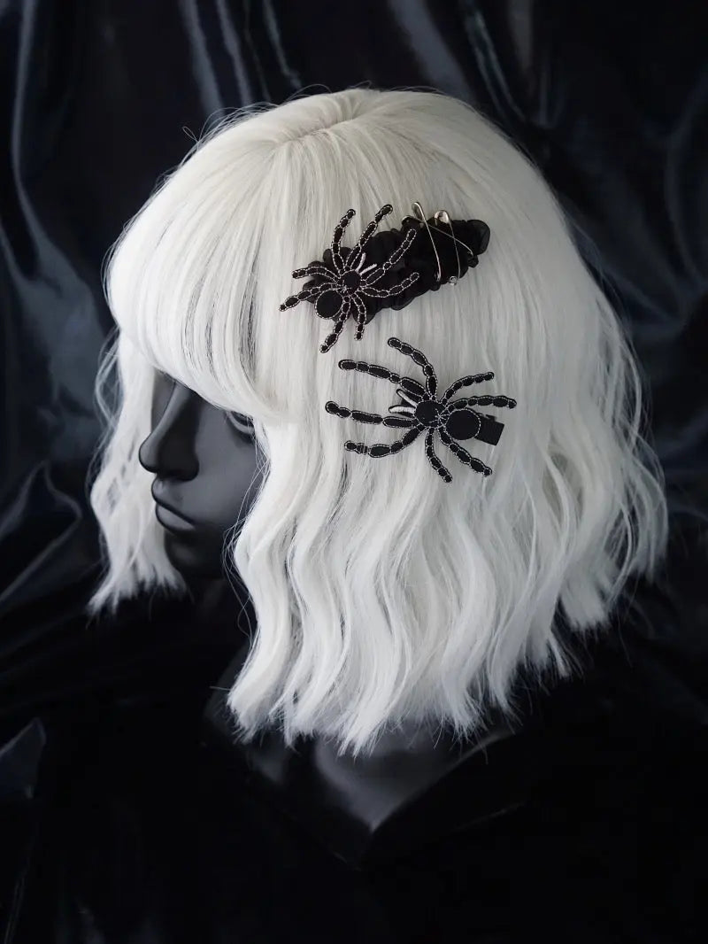 Free Shipping For 'Trapped' Dark Goth Spider Shape Hair Pins