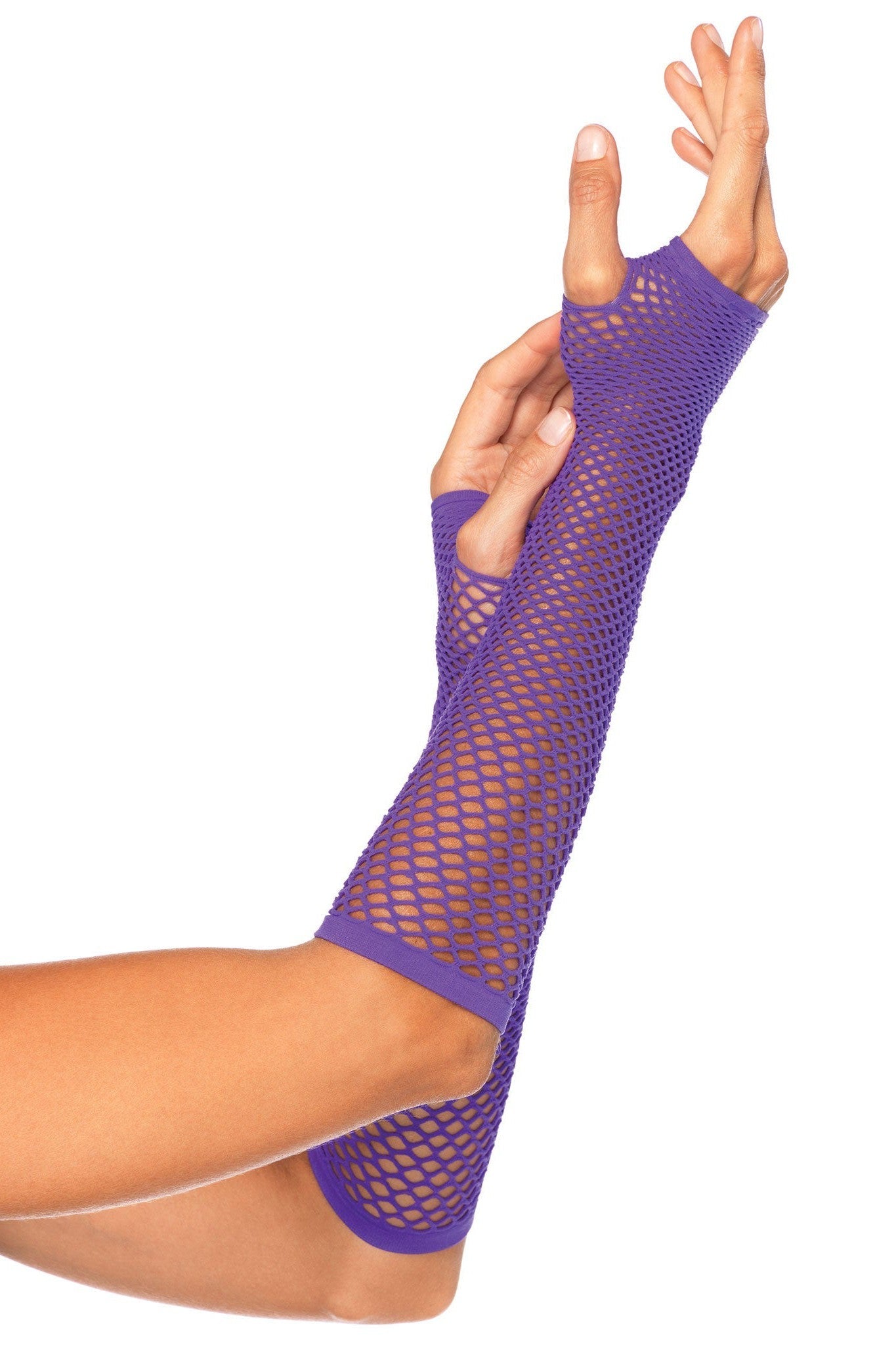 Free Shipping For Triangle Net Fingerless Gloves