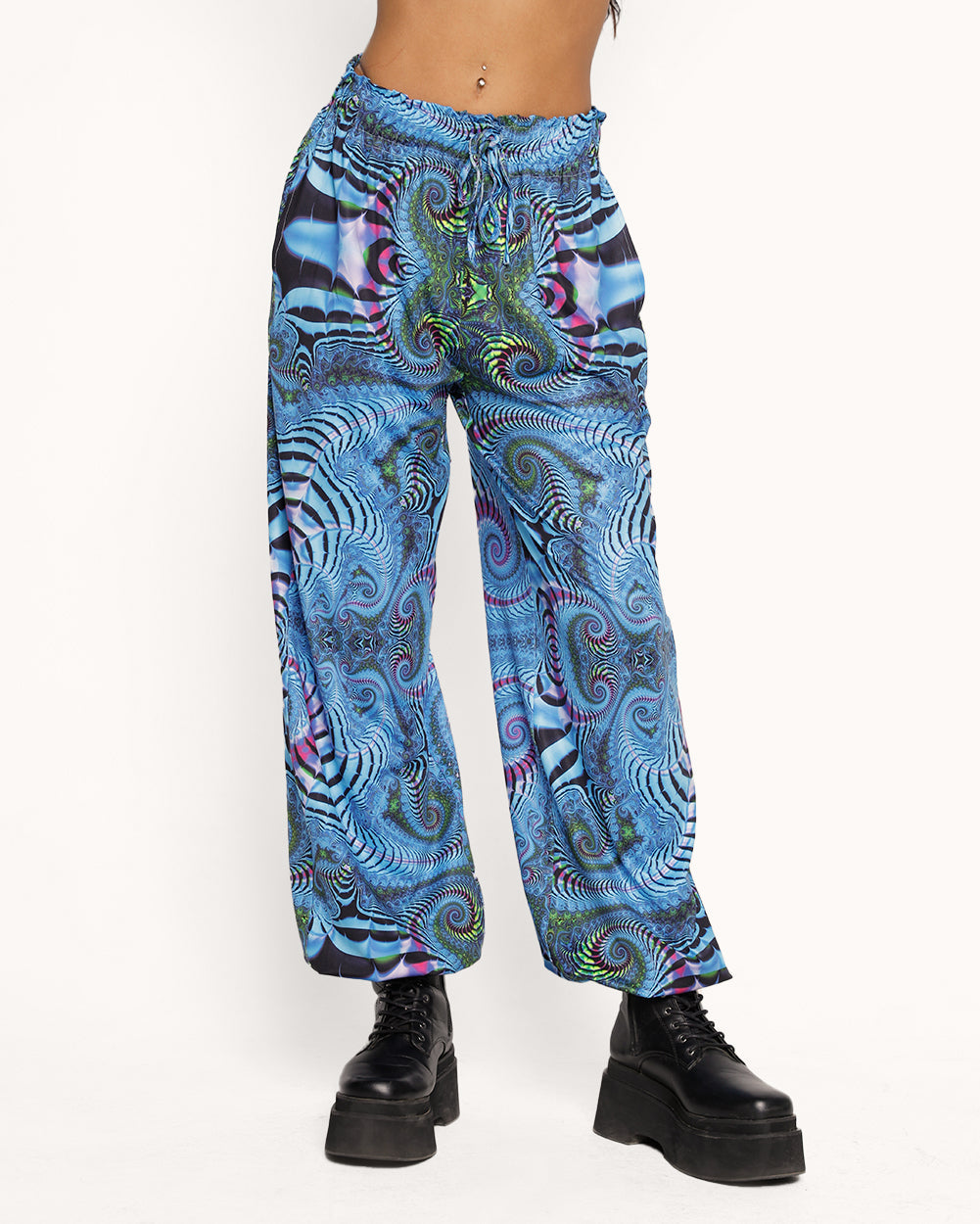 Trippy Tide Harem Pants