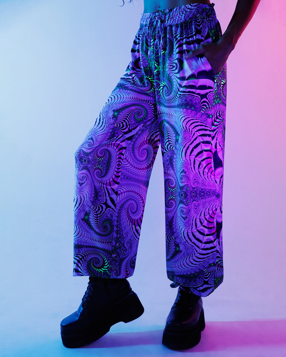 Trippy Tide Harem Pants