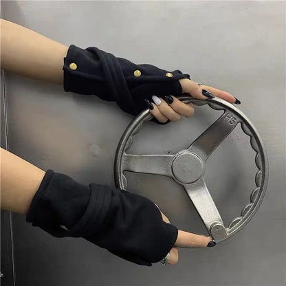 Free Shipping For 'Universe' Tech-wear Short Wrap Up Gloves