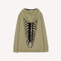 Free Shipping For 'Vine' Spine Knit Sweater Hoodie