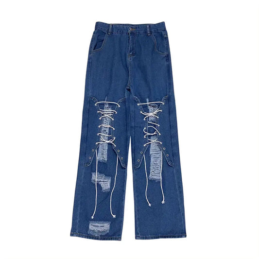 Free Shipping For 'Voodoo' Grunge Oversized High Waisted Pants