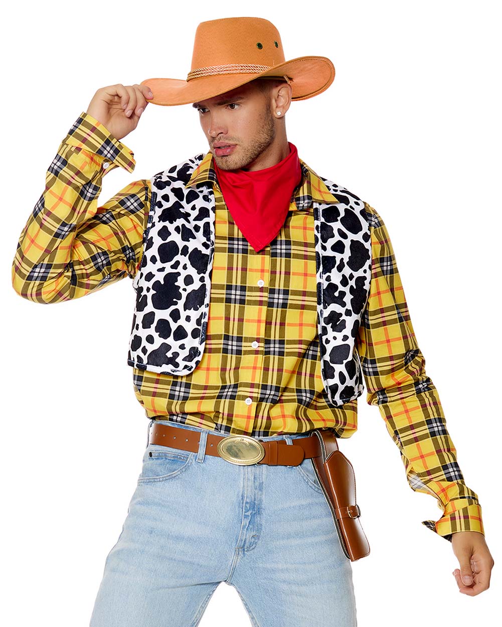 Wild West Sheriff Cowboy Costume Set