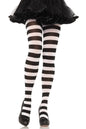 Free Shipping For Wide Stripe Opaque Tights