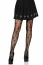 Free Shipping For Worship Me Cross Net Tights