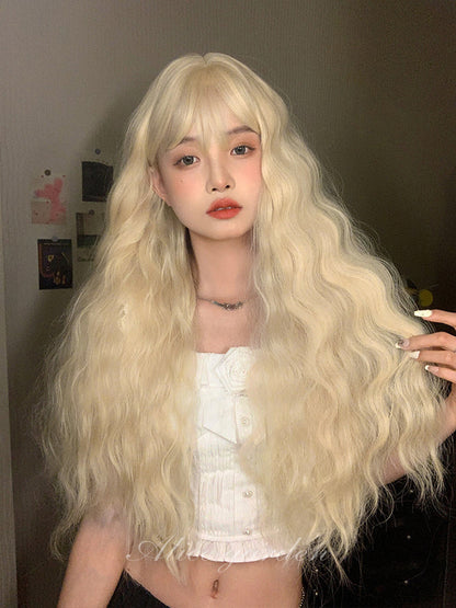 Free Shipping For Hivava Casual Series Natural Wavy Blonde Long Wig