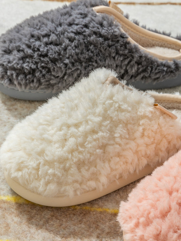 Home Wear Non-Slip Keep Warm Slippers-Homeunderwear