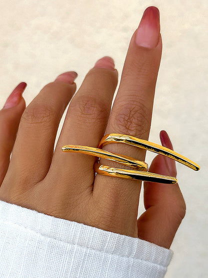 Geometric Rings Accessories