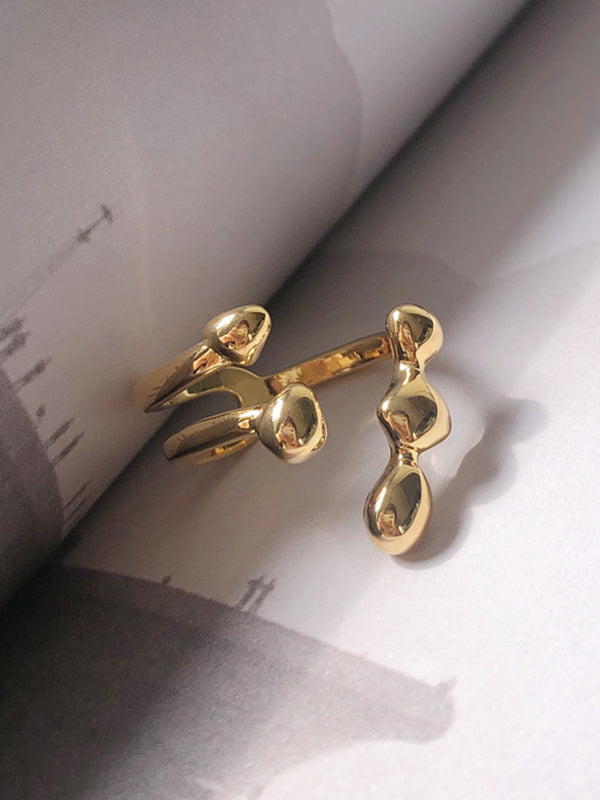 Vintage Adjustable Geometric Rings Accessories-Homeunderwear