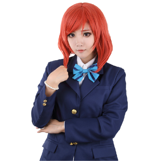 Free Shipping For Nishikino Maki Cosplay Wig 35cm