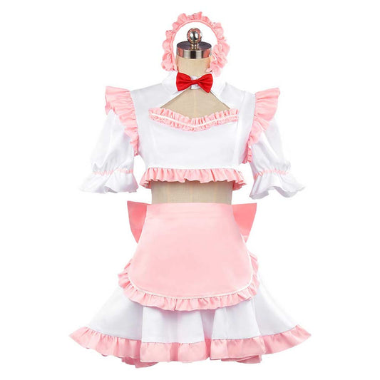 Free Shipping For_lya Sometimes Hides Her Feelings in Russian Anime Alisa Mikhailovna Kujou Women Pink Dress Cosplay Costume